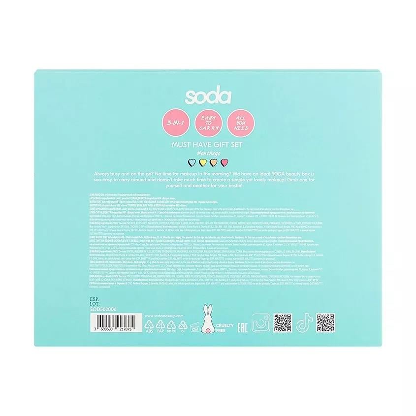 MUST HAVE GIFT SET #onthego, 4 g + 10 ml + 1,5 g
