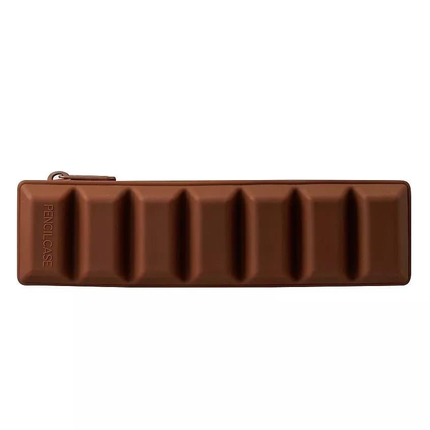 Pencil case Chocolate brown 19.3*4.8 cm