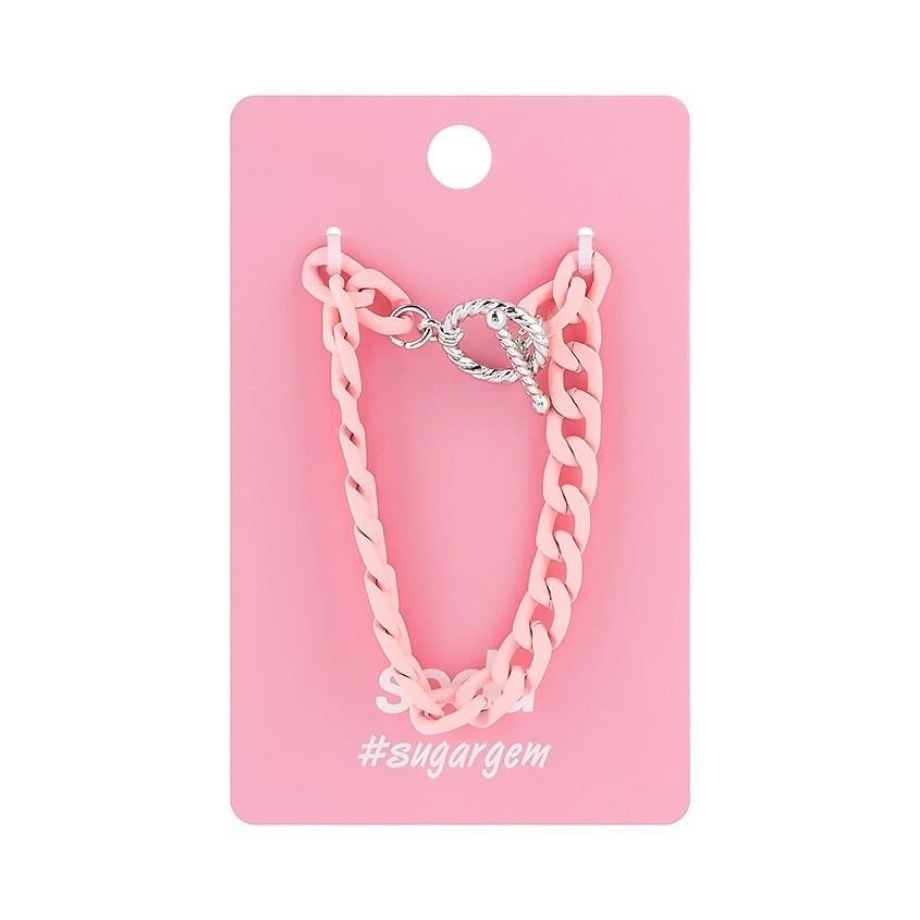 PINK CHAIN ​​bracelet  sugargem