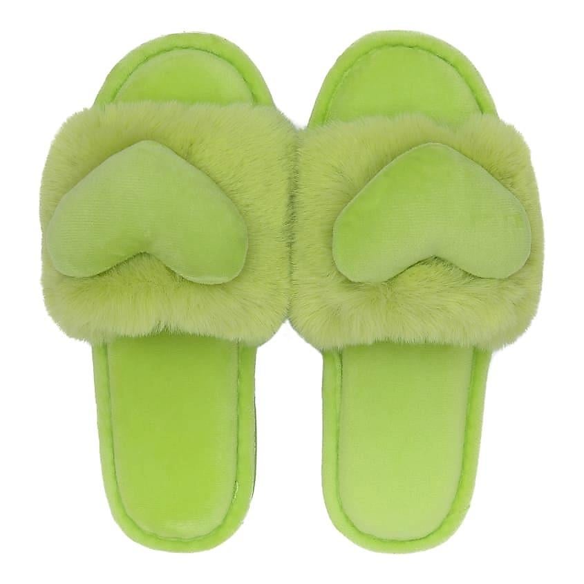 Set 231 (Slippers green neon + robe) box