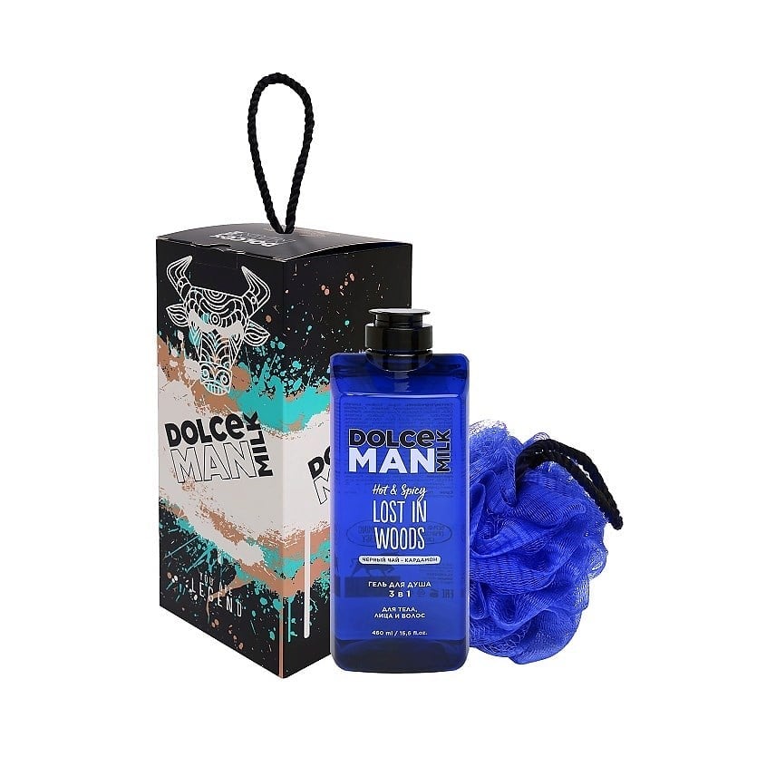 Set 317 (gel 3/1 Wild Forest 460 ml + sponge d.d.) box