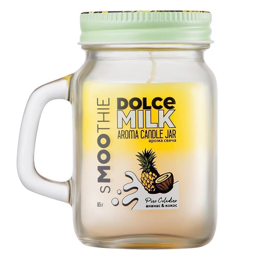 Smoothie candle  PINO COLADINO  pineapple&coconut, fl 85 g