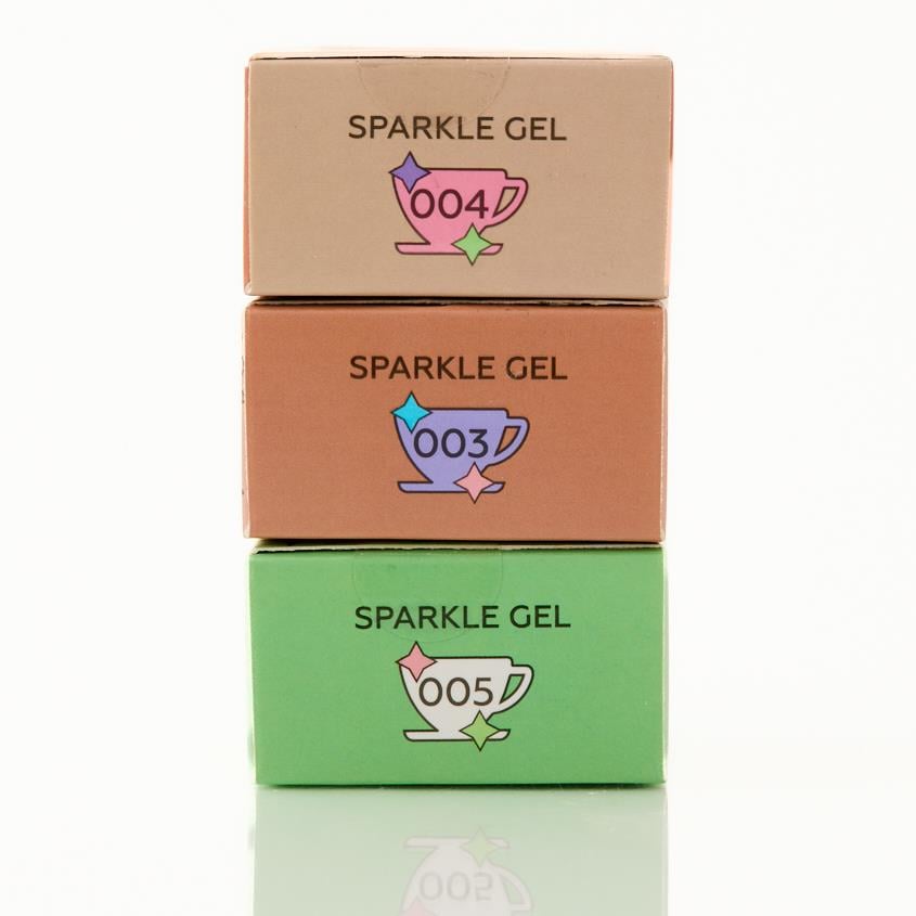 Sparkle gel 005  ICED BUBBLE MATCHA , 5 g