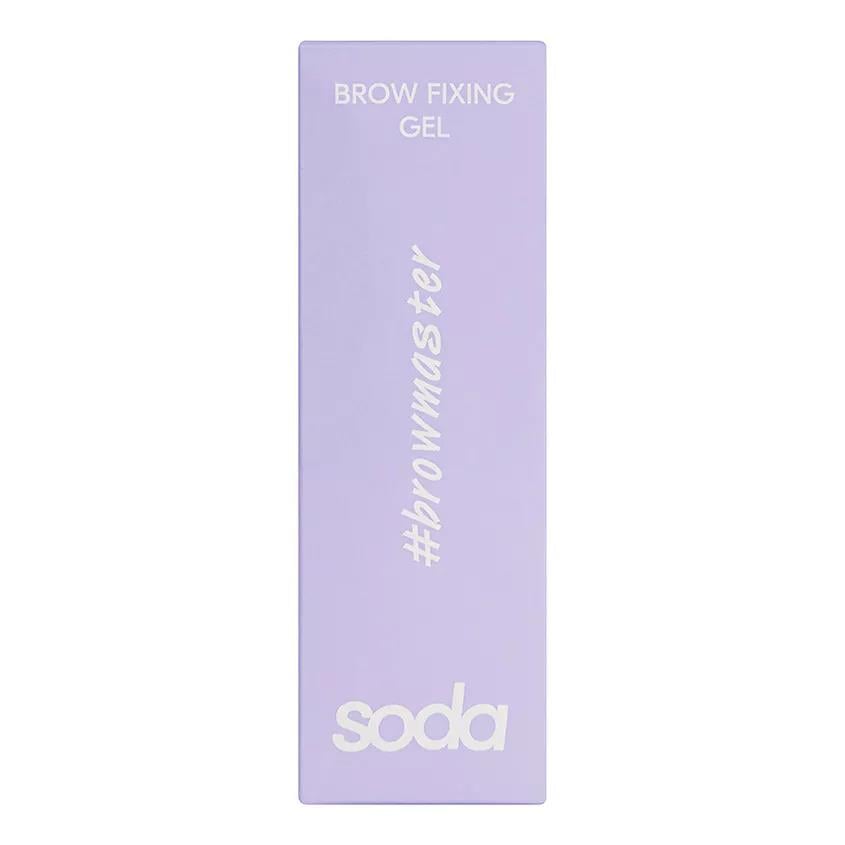 Transparent fixing gel for eyebrows BROW FIXING GEL  browmaster 001, 5 ml