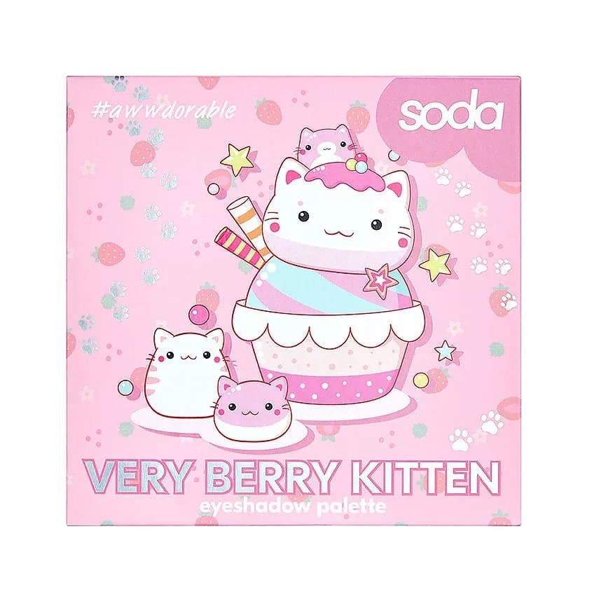 VERY BERRY KITTEN EYESHADOW PALETTE #awwdorable 11,25g