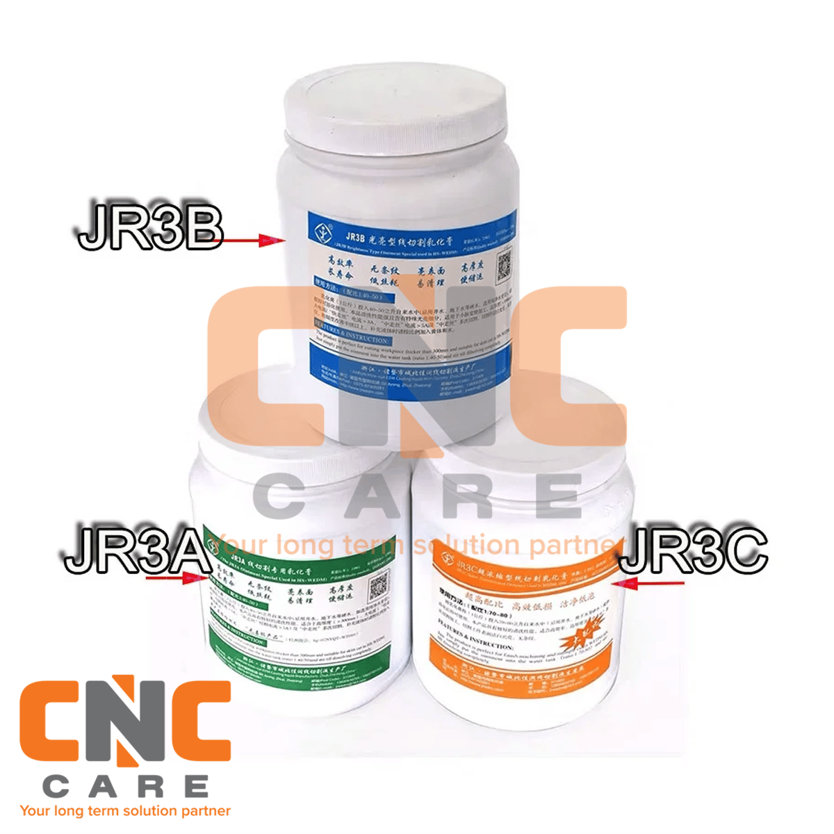 JIA RUNTel Erozyon Kesme Jeli (JR3B EDM Sıvısı )JR3BCNCCARE
