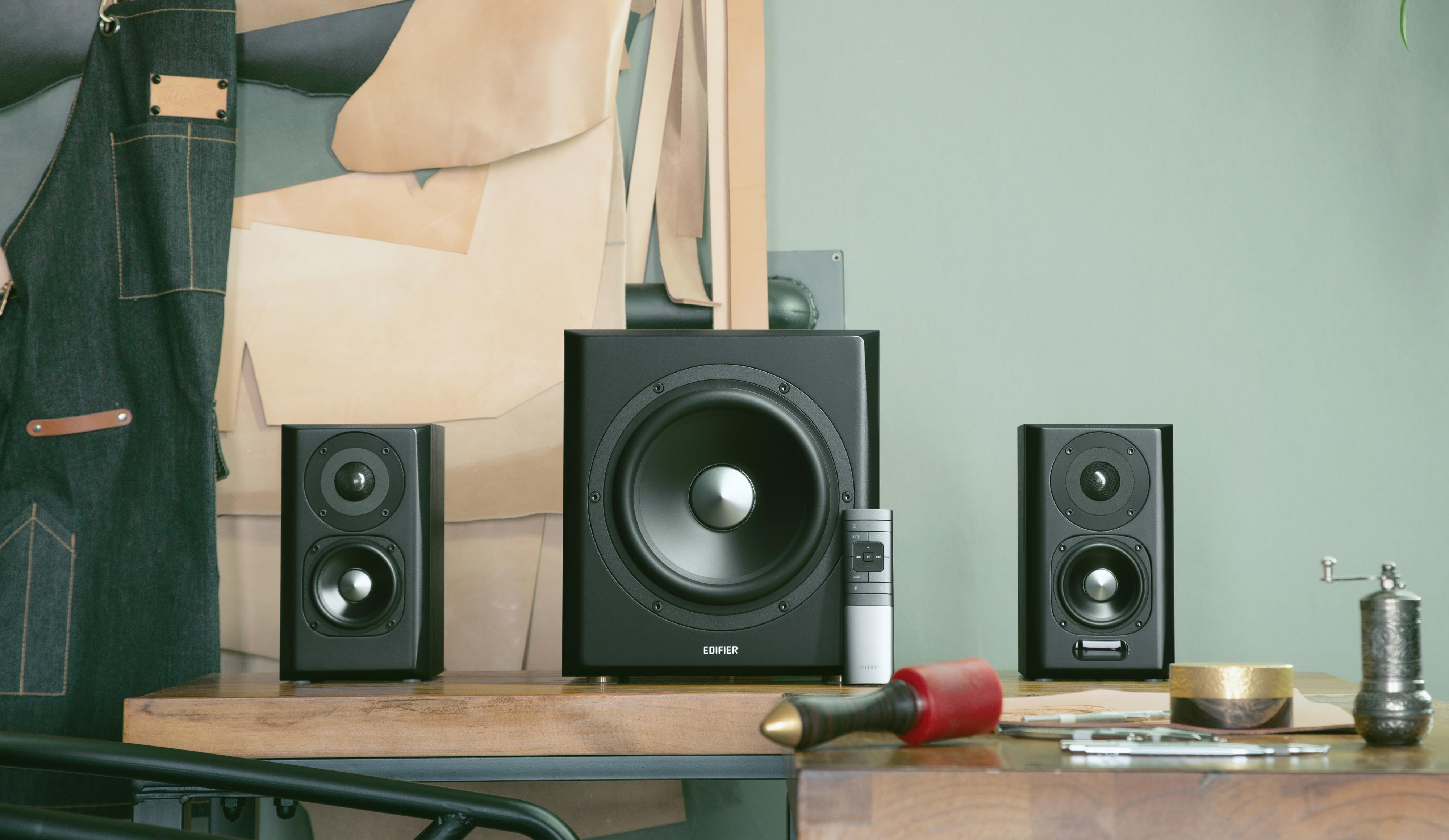 EDIFIEREdifierEdifier S351DB  Subwoofer'lı Bluetooth Raf Tipi Hoparlör