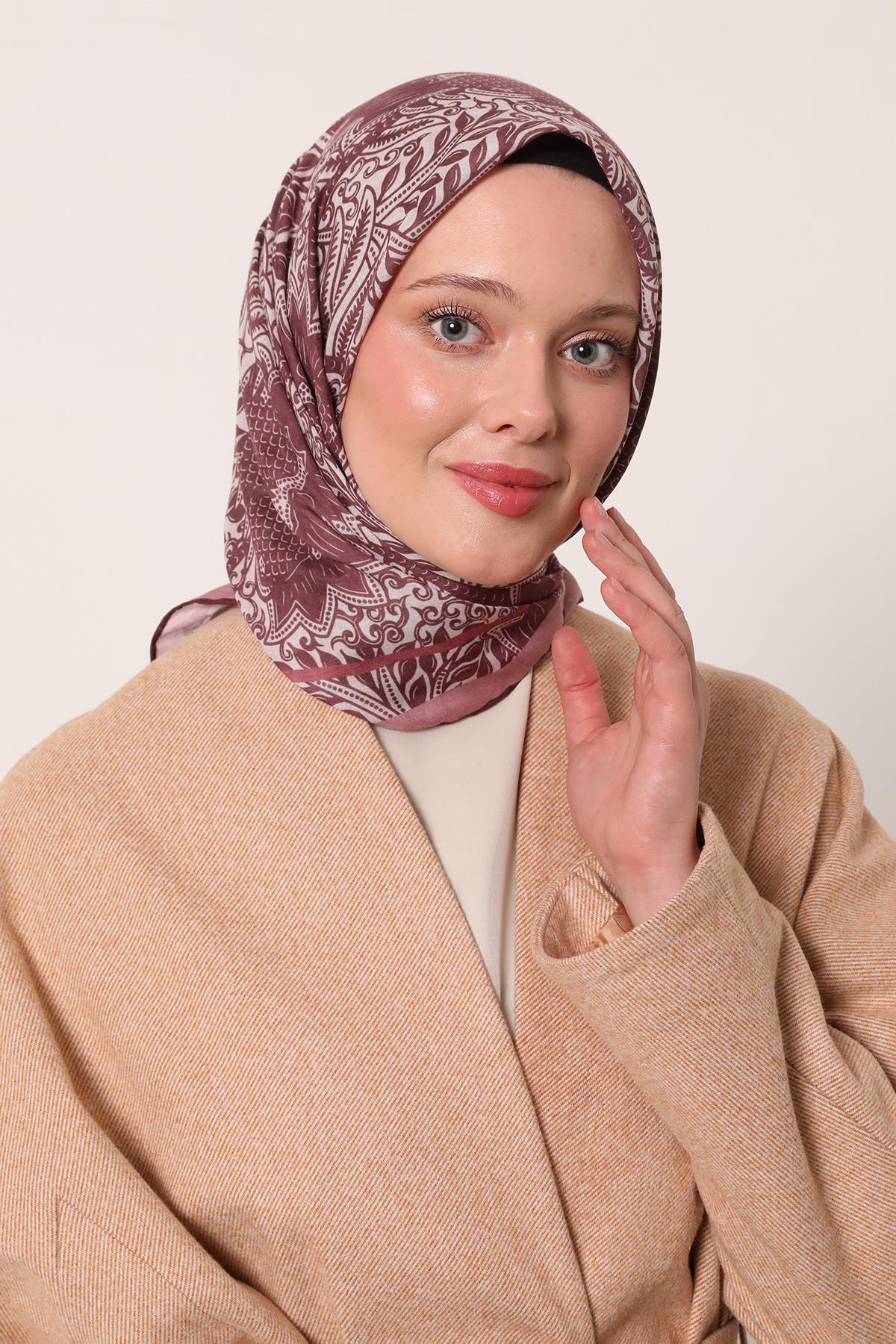 Cooper Soft Eşarp | Gülkurusu