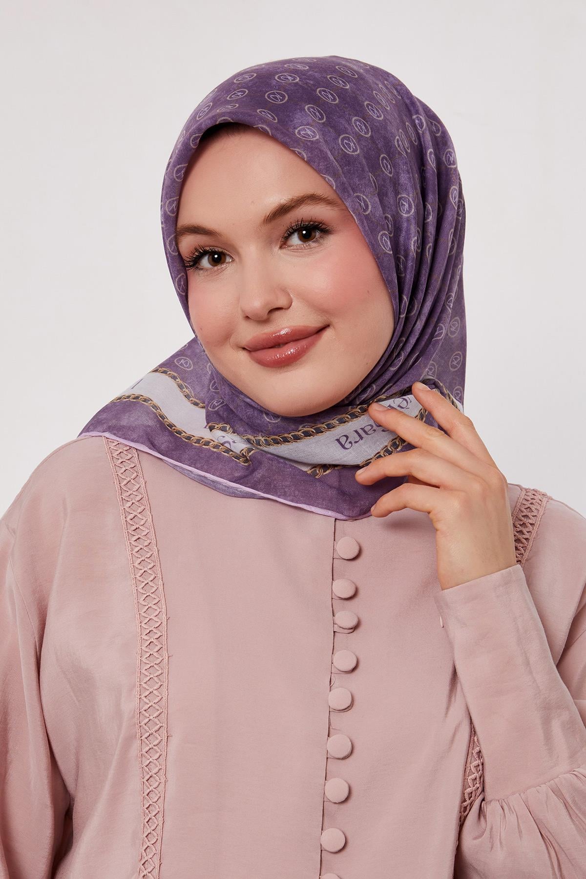 Cooper Soft Eşarp Lila
