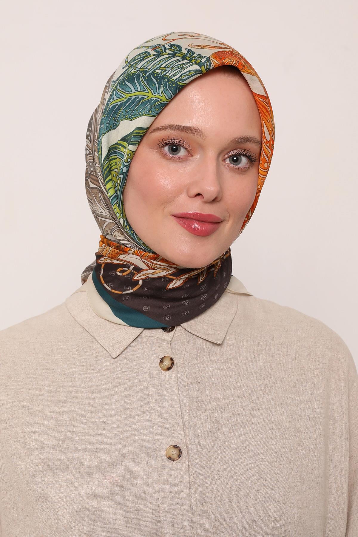 Flora Eşarp | Deniz Esintisi