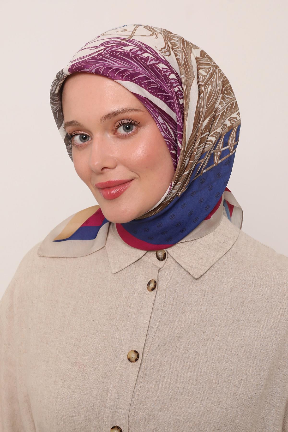Flora Eşarp | Fuşya Düşü