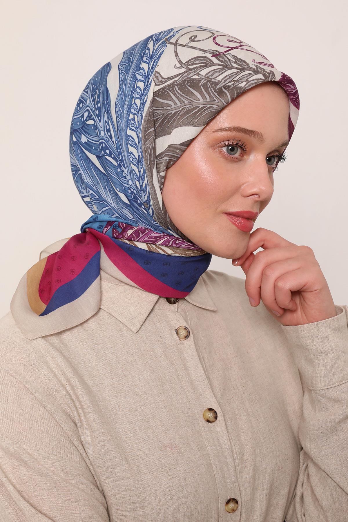 Flora Eşarp | Fuşya Düşü