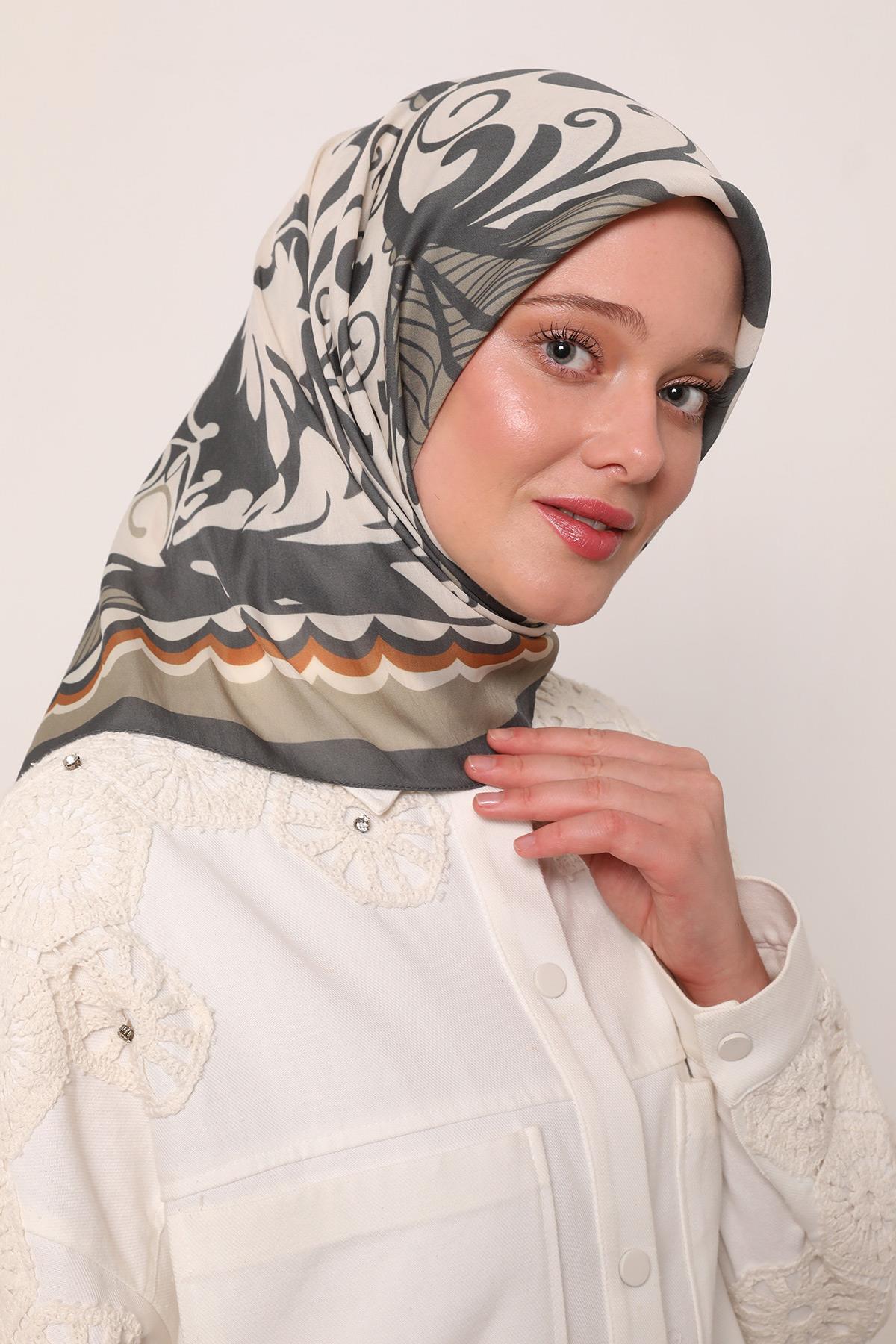 Flora Eşarp | Gizemli Haki