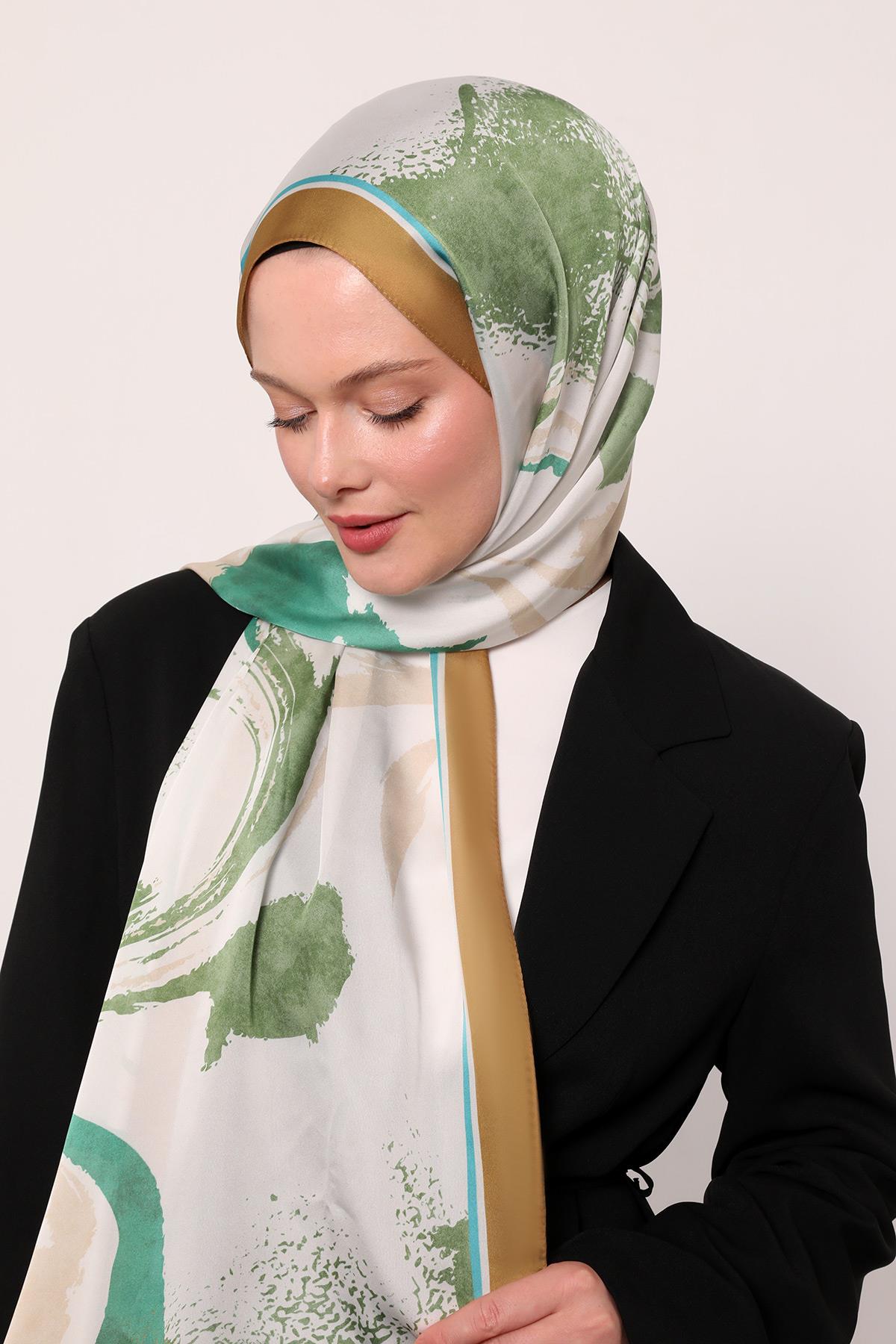 Hint İpeği Şal | Karamel