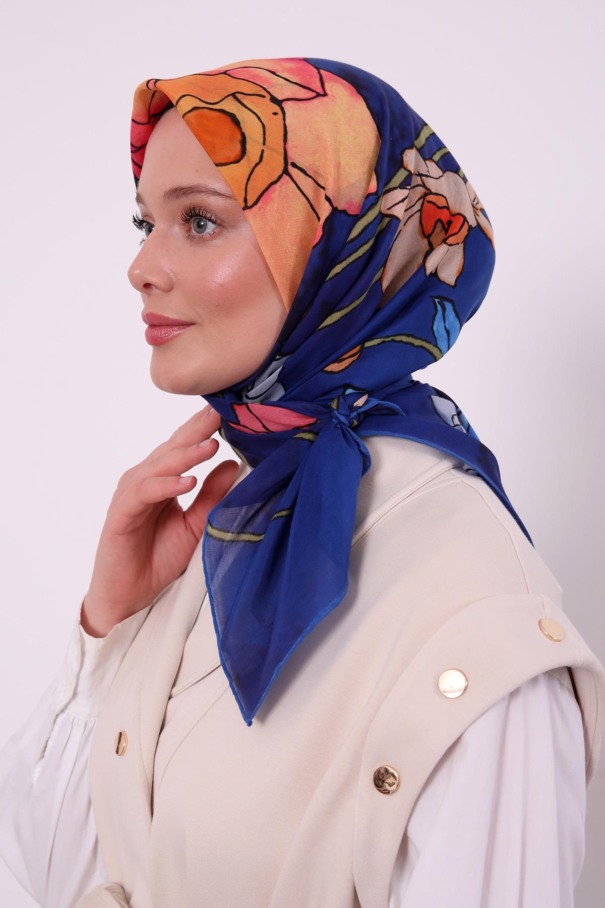 Silk Elite Eşarp | Gece Safiri
