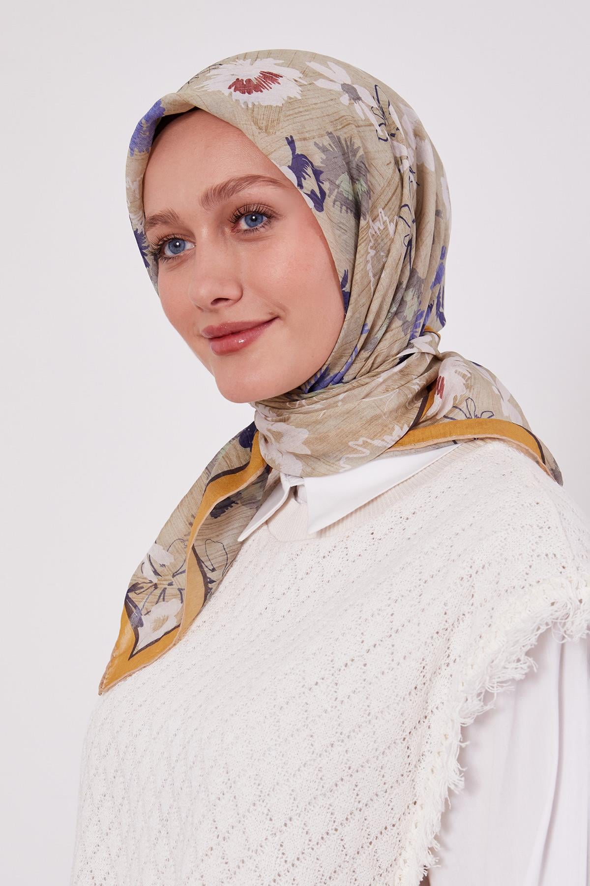 Summer Eşarp | Hardal