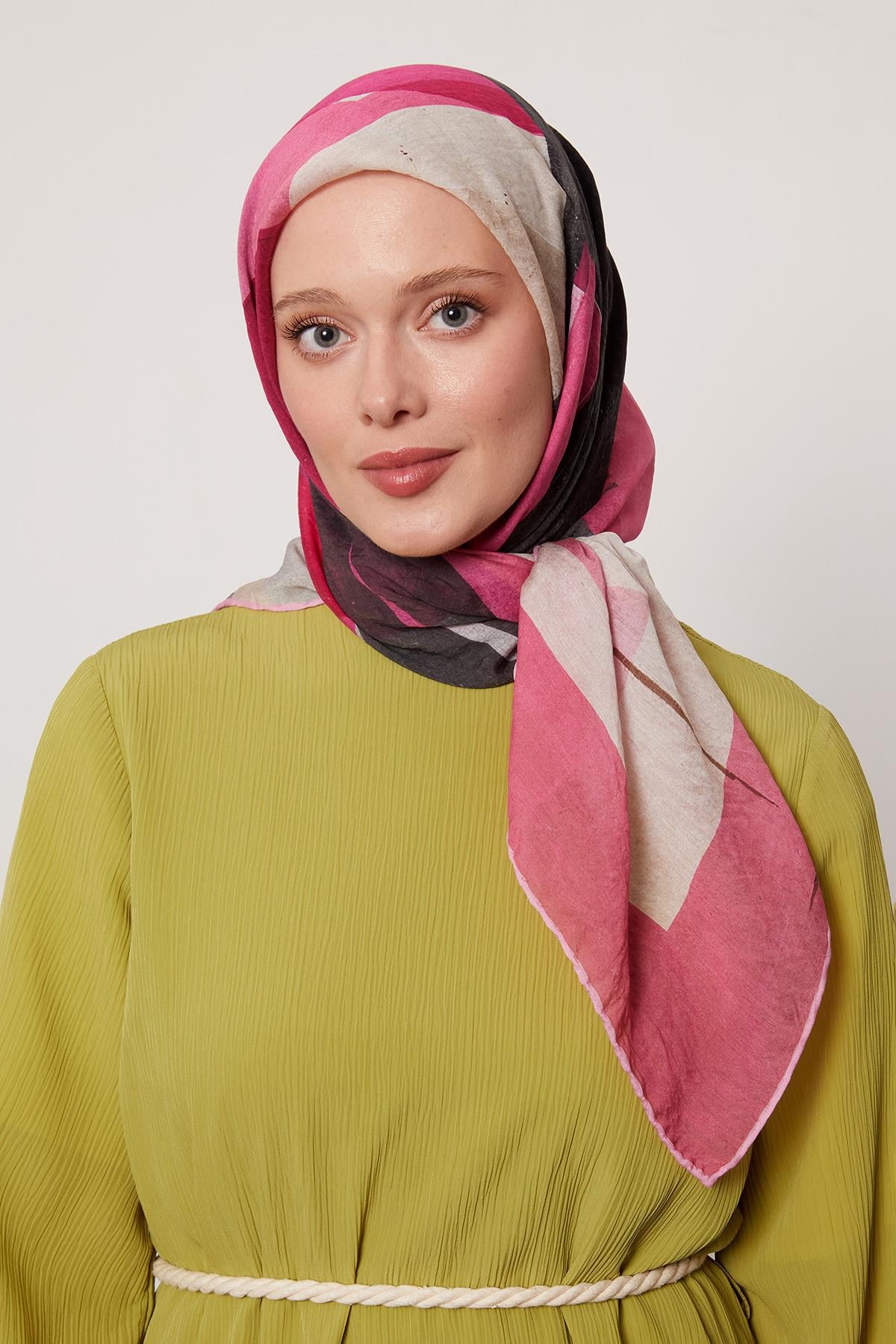Summer Eşarp | Şeker Pembe