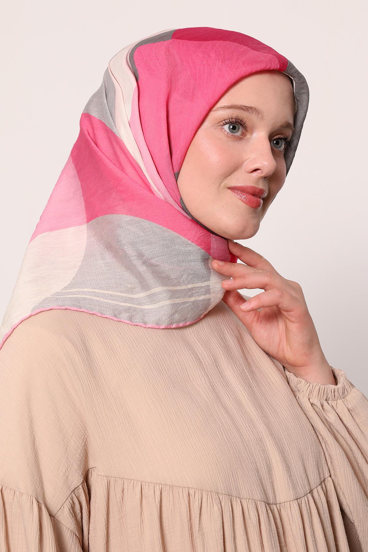Summer Eşarp | Şeker Pembe