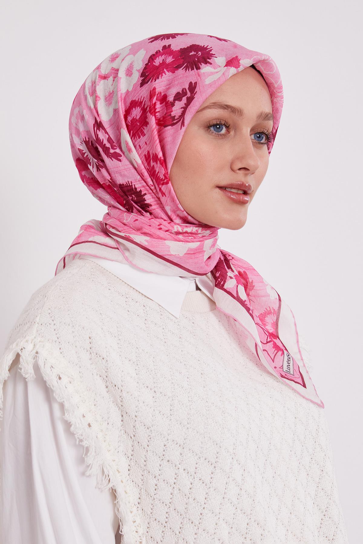 Summer Eşarp | Şeker Pembe