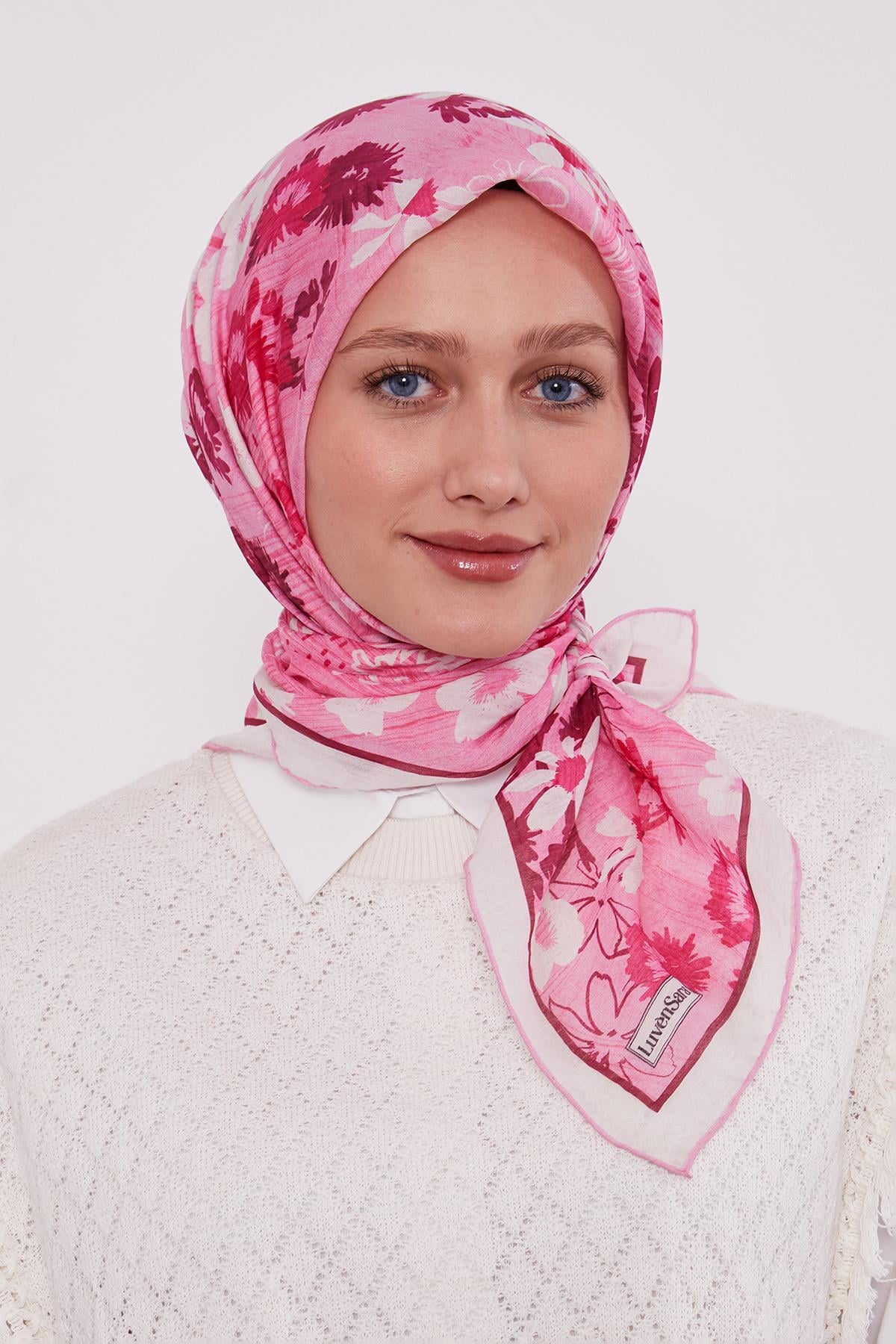 Summer Eşarp | Şeker Pembe