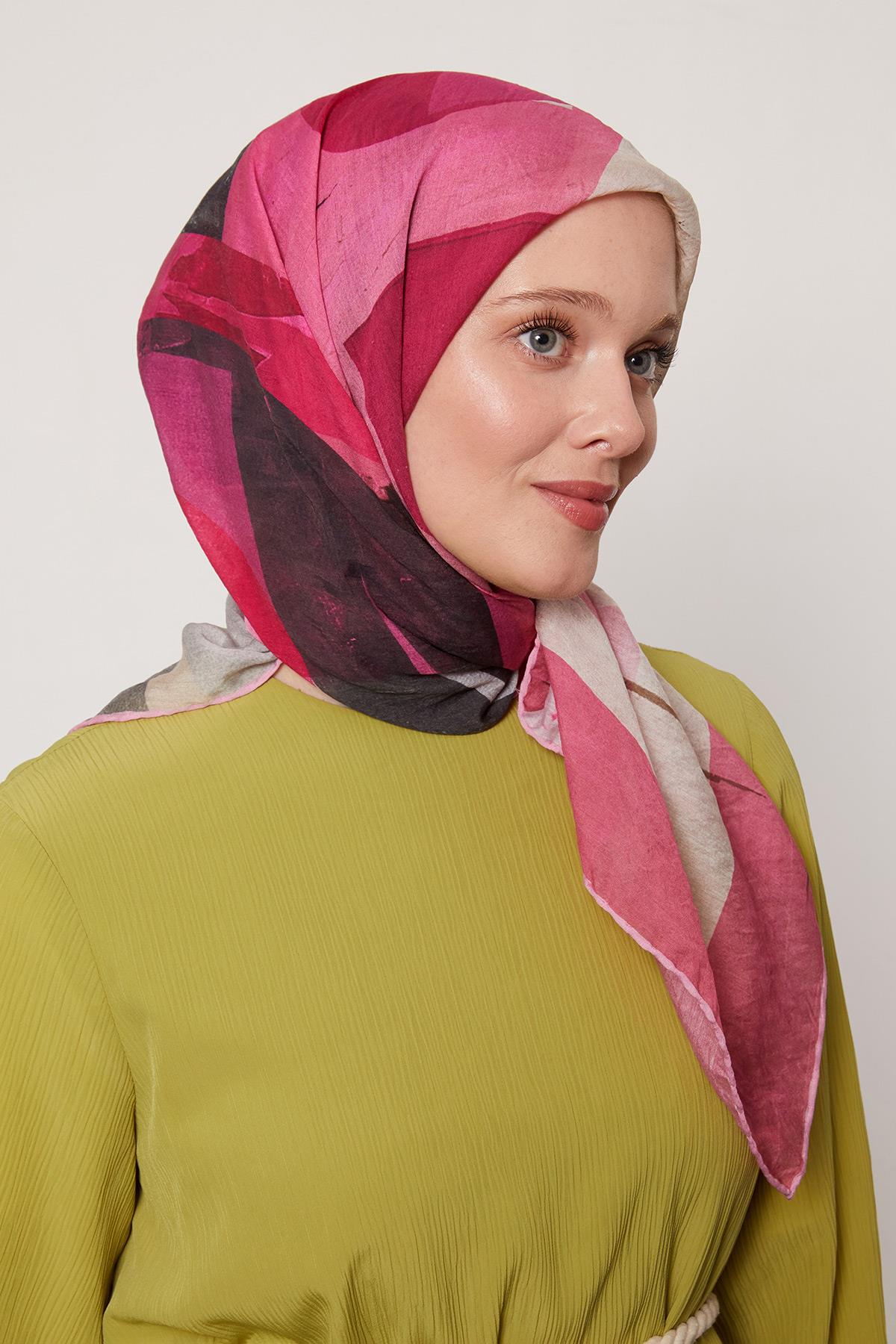 Summer Eşarp | Şeker Pembe