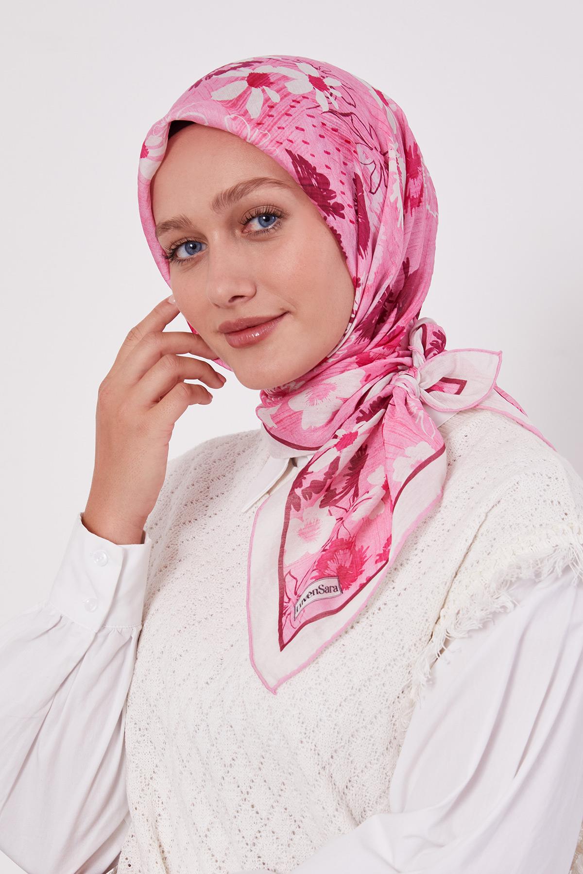 Summer Eşarp | Şeker Pembe
