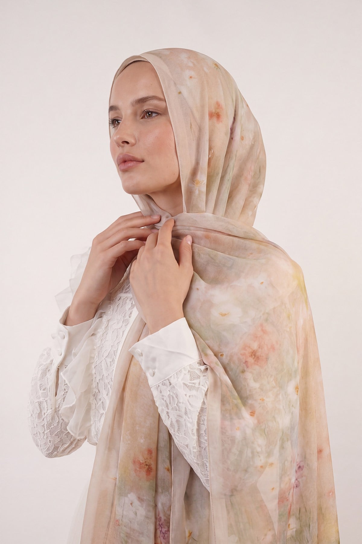 Summer Şal | Bej Işıltısı