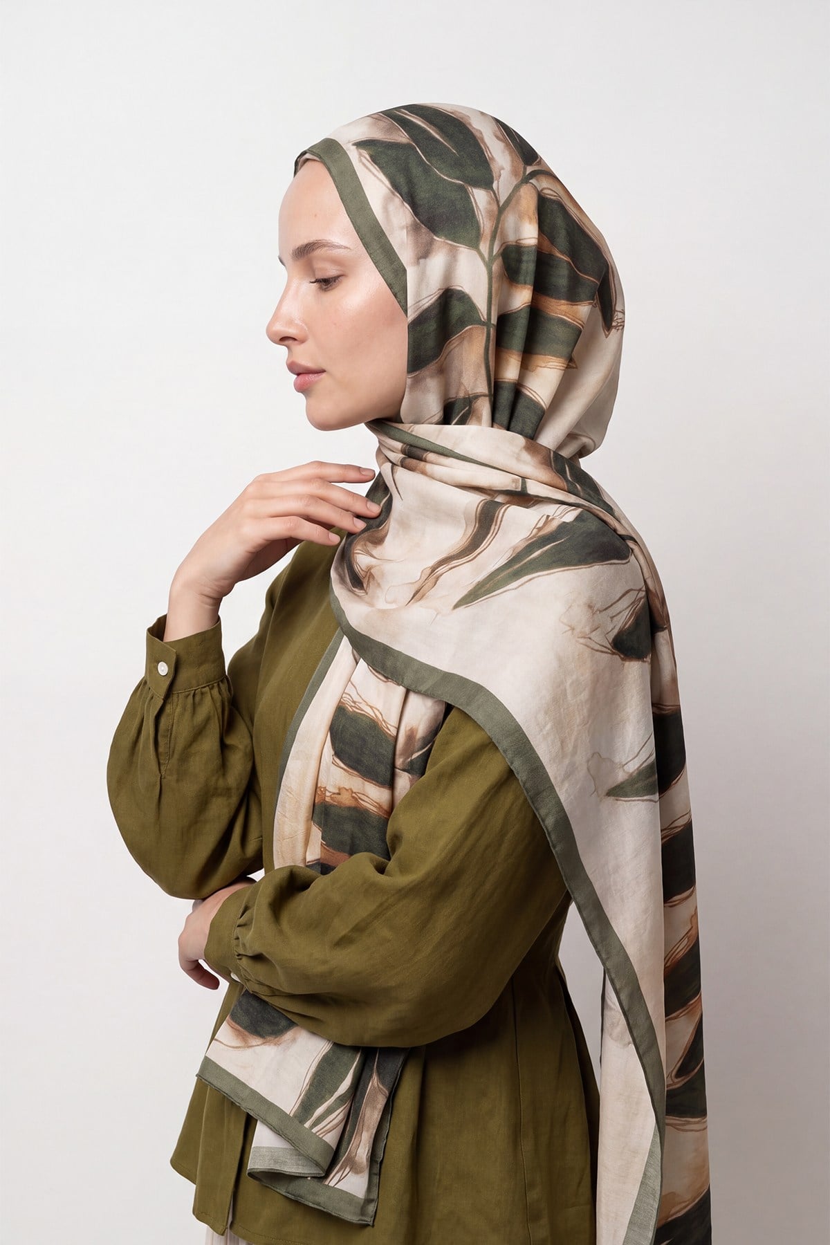 Summer Şal | Gizemli Haki