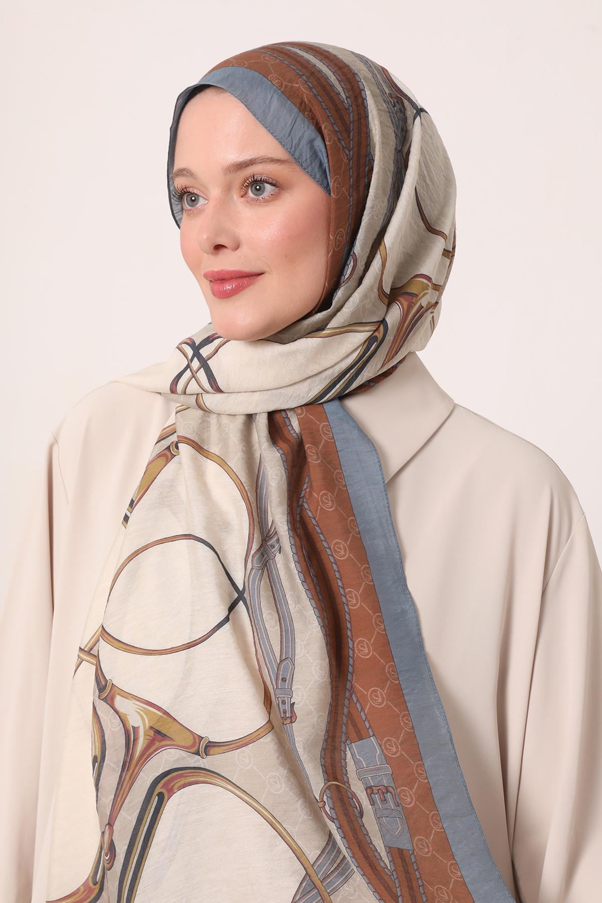 Summer Şal | Mistik Mavi