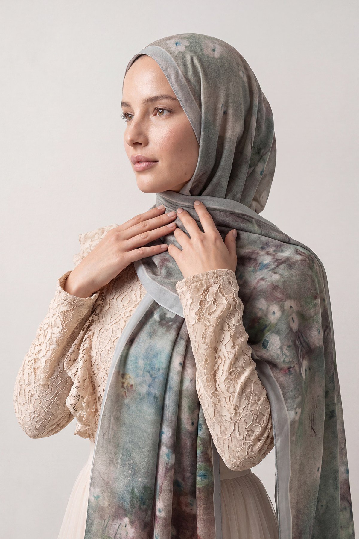 Summer Şal | Pastel Mavi