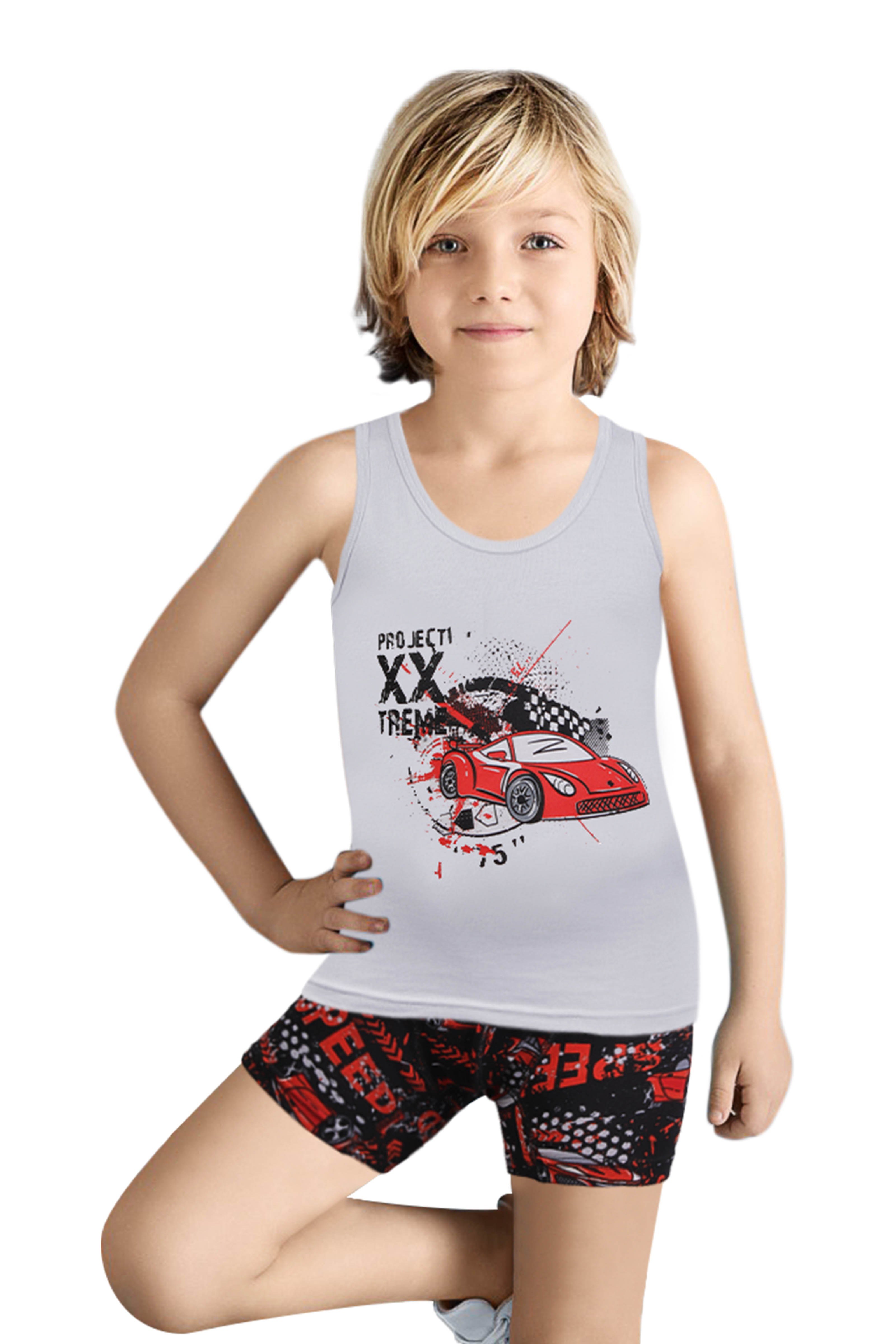 ERKEK ÇOCUK-ÇAMAŞIR - ATLET BOXER TAKIM