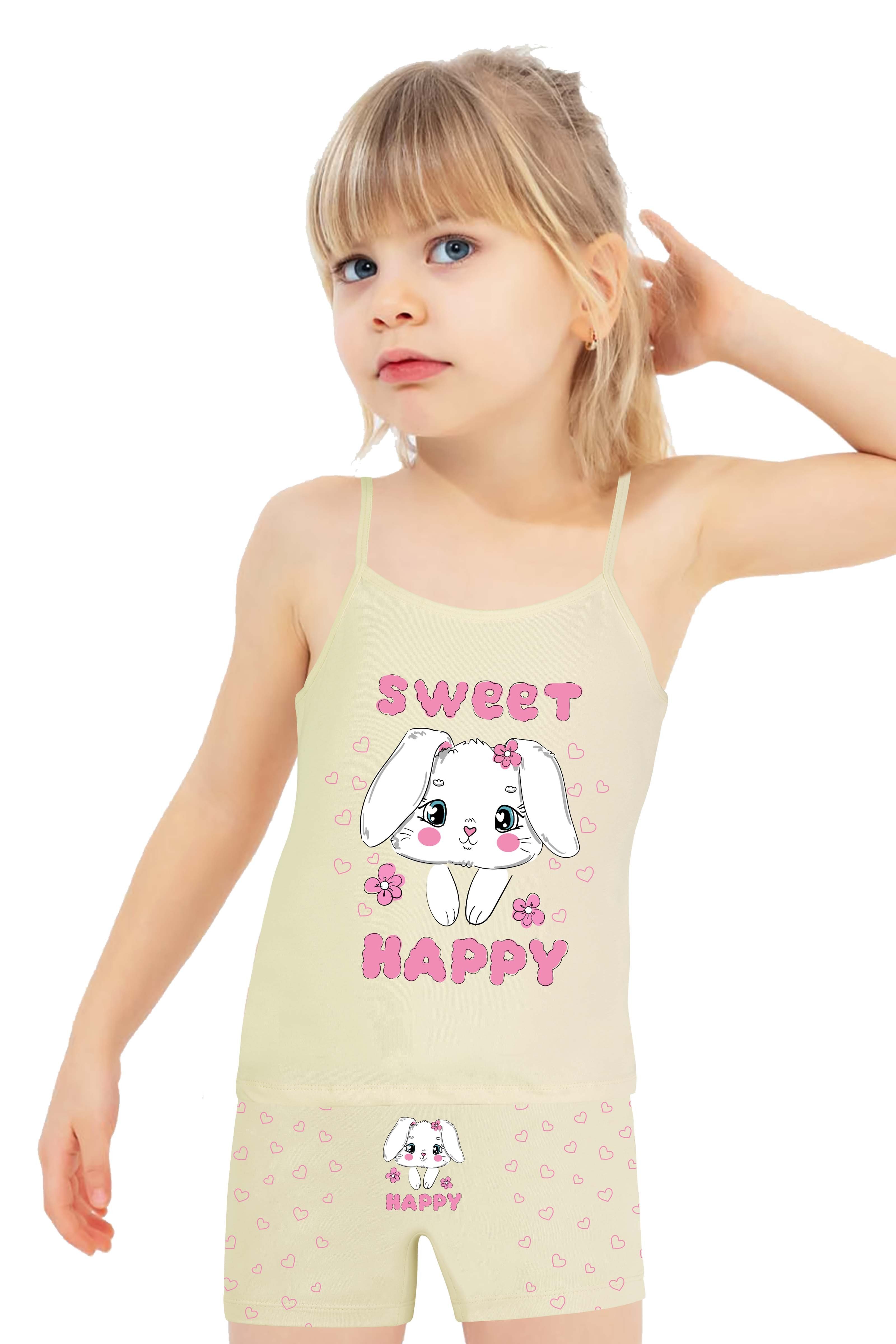 GIRL'S UNDERWEAR - ATHLETE BOXER SET