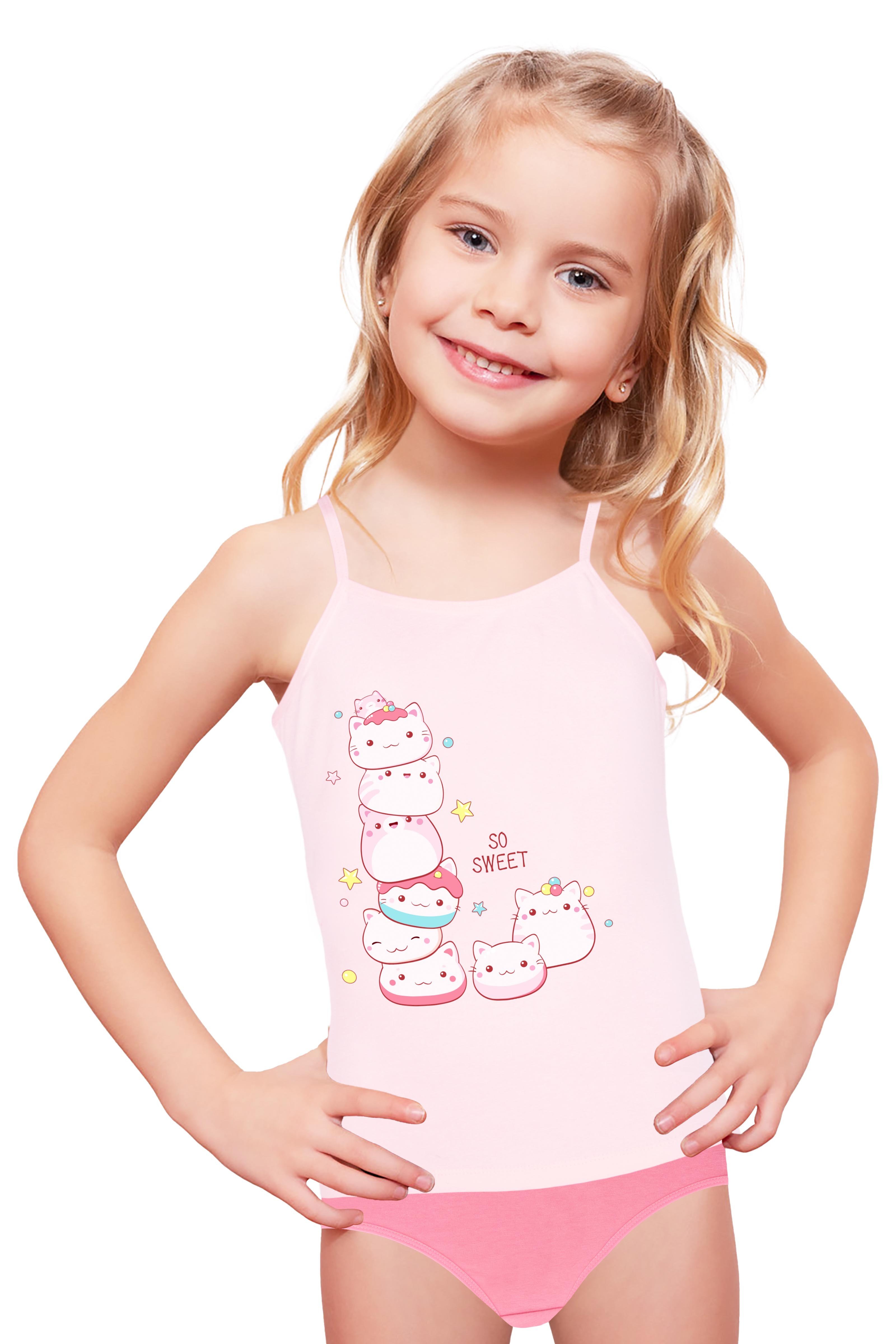 GIRL'S UNDERWEAR - ATHLETE SLIP SET