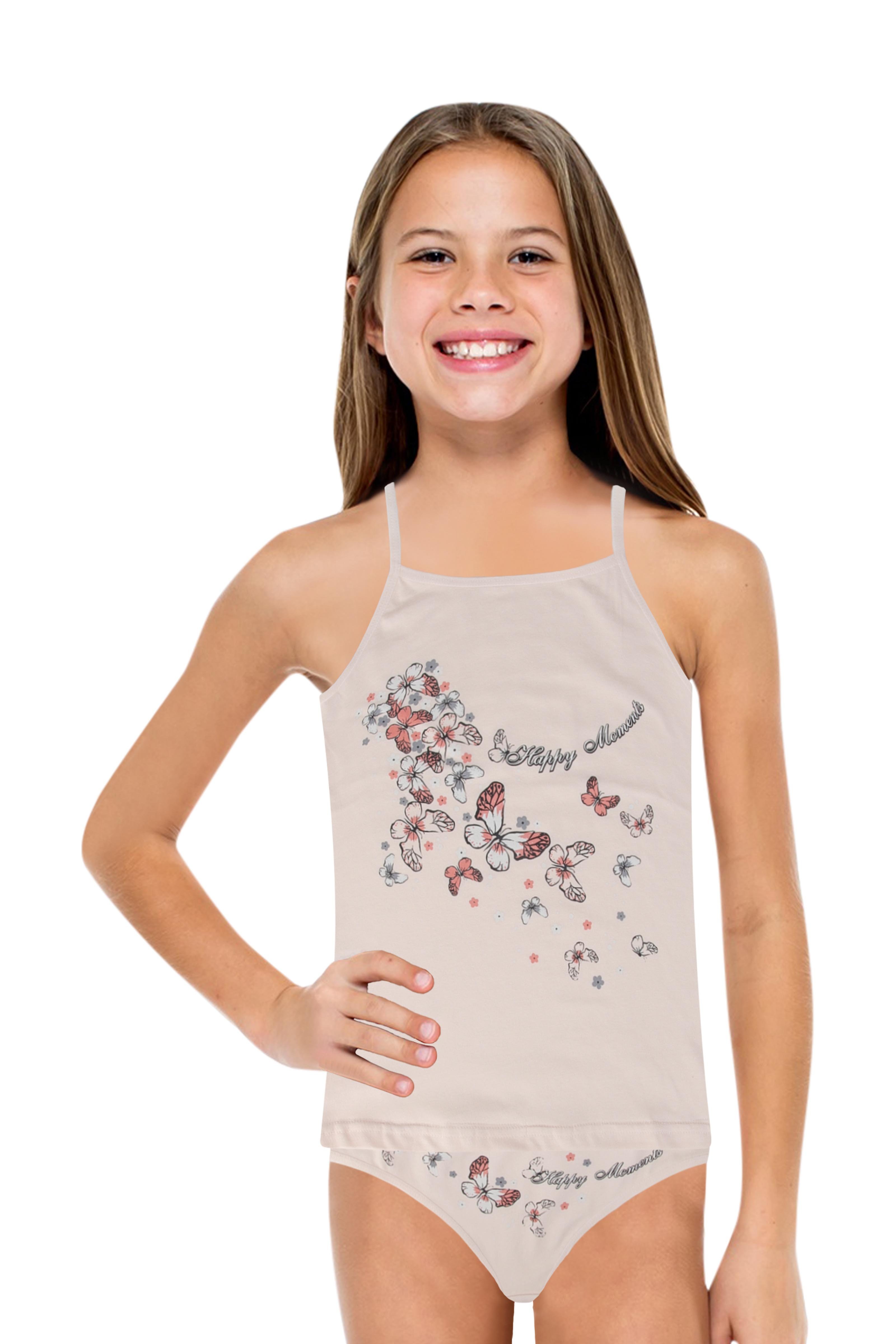 GIRL'S UNDERWEAR - ATHLETE SLIP SET