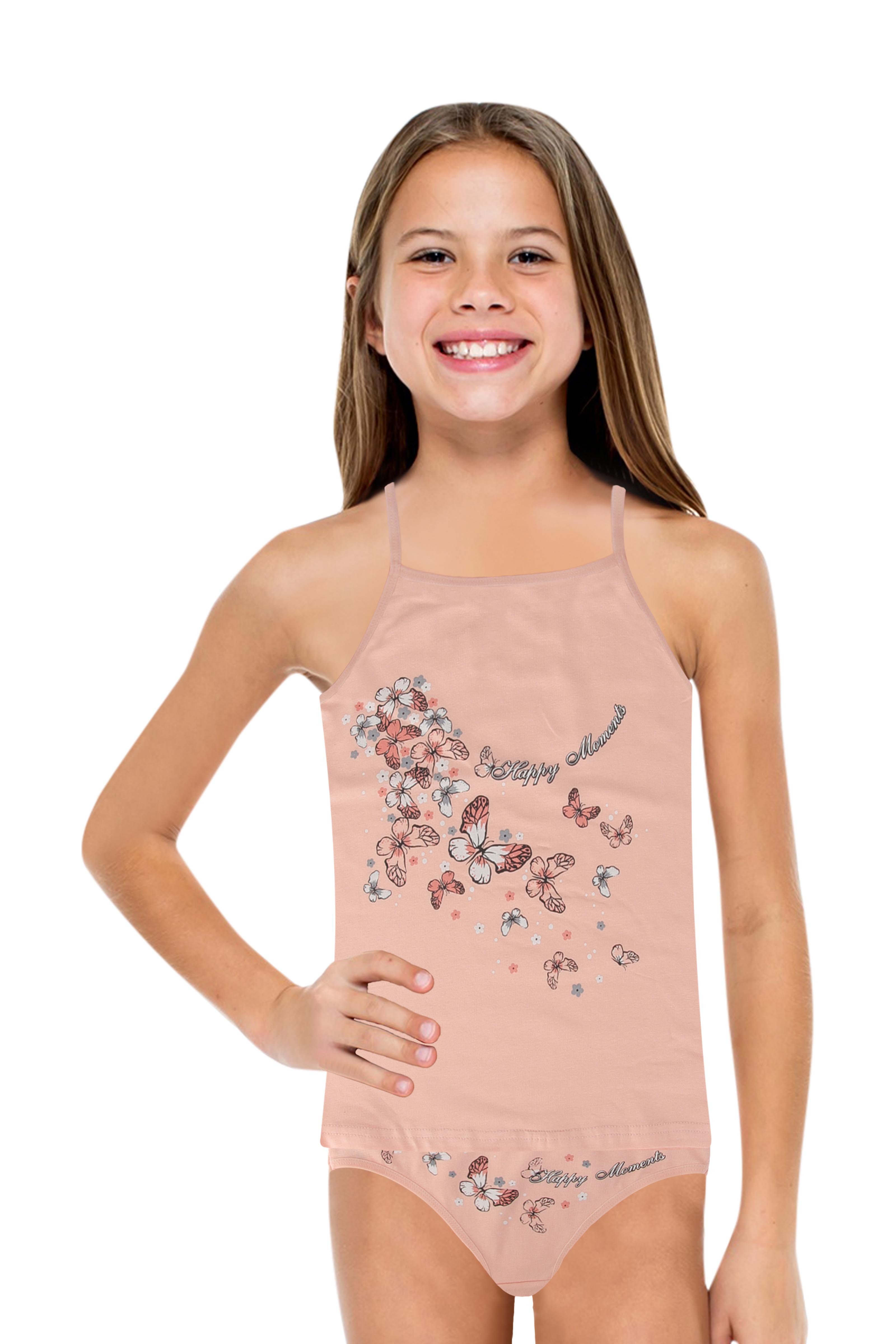 GIRL'S UNDERWEAR - ATHLETE SLIP SET