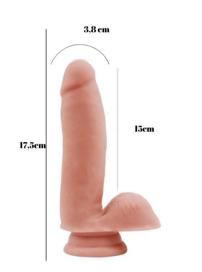 Realistik Dildolar 17,5cm Kıkırdaklı Gerçekçi DildoElisium