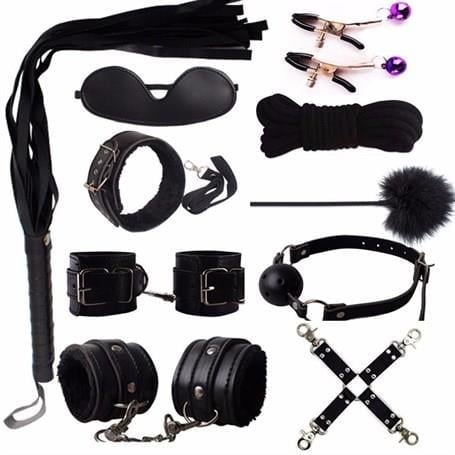 Fetish Fantezi Ürünleri10 Parçadan Oluşan Mükemmel Fetiş Koleksiyon SetLilituShop