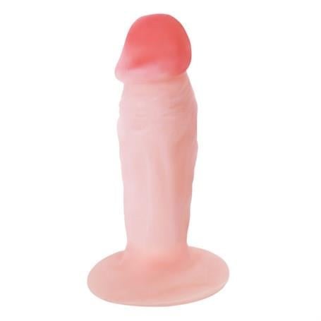 Anal Fantezi Ürünleri11 cm Vantuzlu Damarlı Penis Anal PlugLilituShop