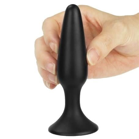 Anal Fantezi Ürünleri11,5 cm Vantuzlu Silikon Anal PlugLilituShop