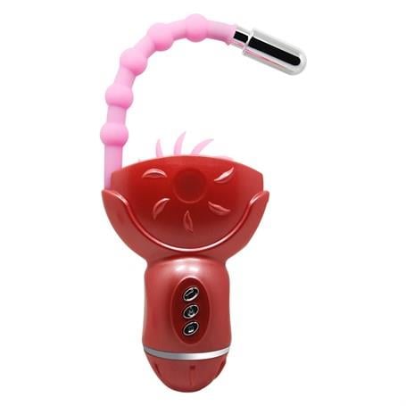 Vibratör Çeşitleri12 Anal Titreşim ve 6 Vajinal Dil Uyarım Fonksiyonlu Teknolojik VibratörLilituShop