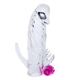 Penis Kılıfları Halkaları13 cm Titreşimli Klitoris Uyarıcılı Penis KılıfıLilituShop