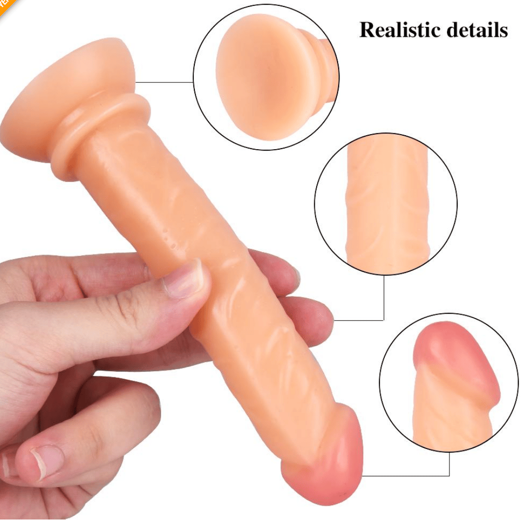Realistik Dildolar15CM Testissiz Gerçekçi Anal DildoElisium