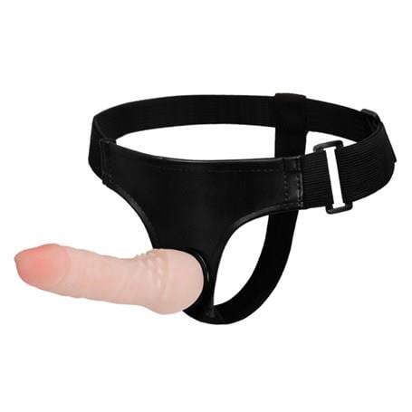 Belden Bağlamalı Penisler16 cm Belden Bağlamalı İçi Dolu Strapon PenisLilituShop
