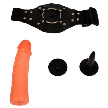 Belden Bağlamalı Penisler17 cm Silikon Yapıya Sahip Kemerli Bacak Protez BağlamalıLilituShop