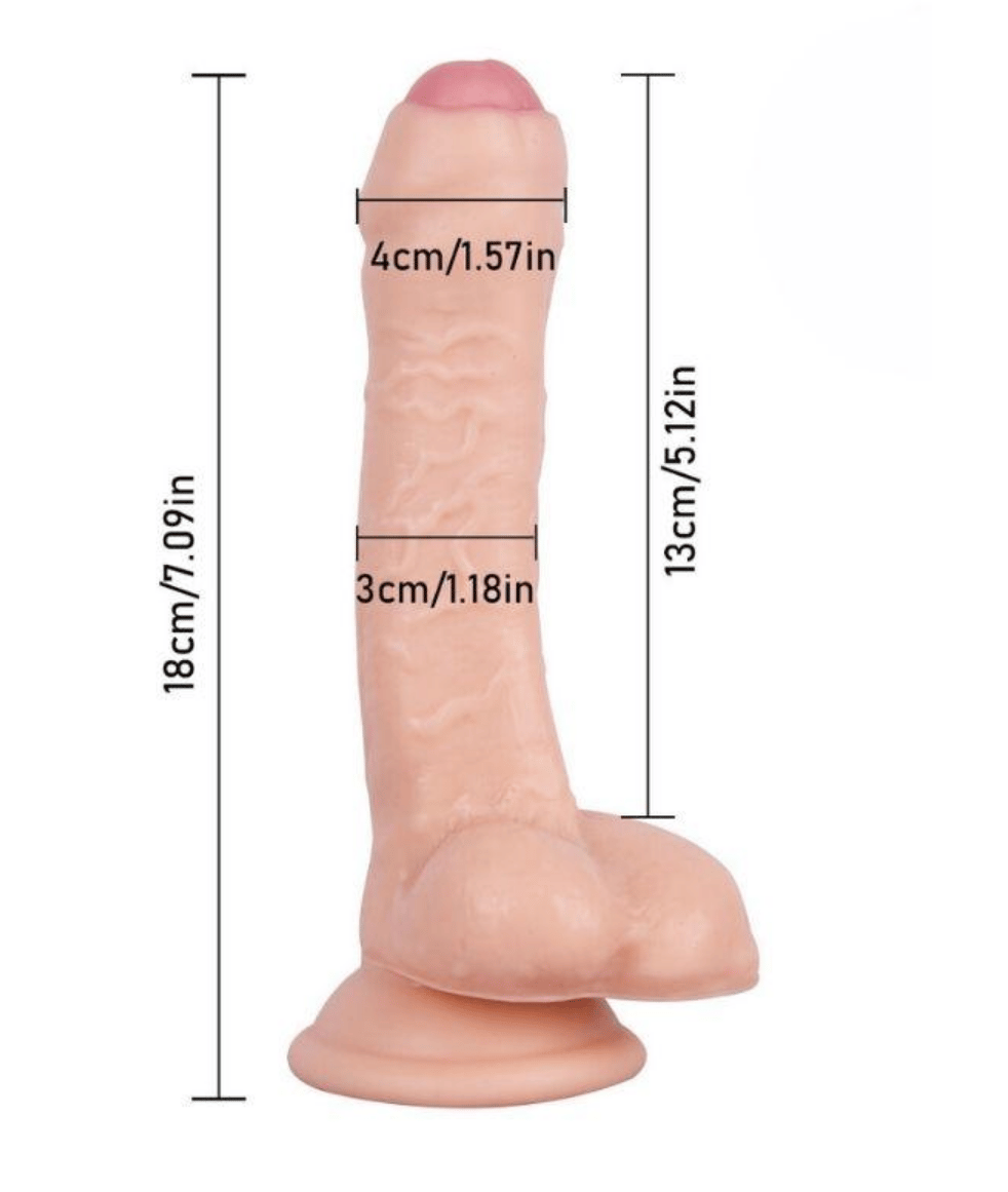Realistik Dildolar18cm Realistik DildoElisium