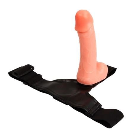 Belden Bağlamalı Penisler19 cm Testisli Belden Bağlamalı PenisLilituShop