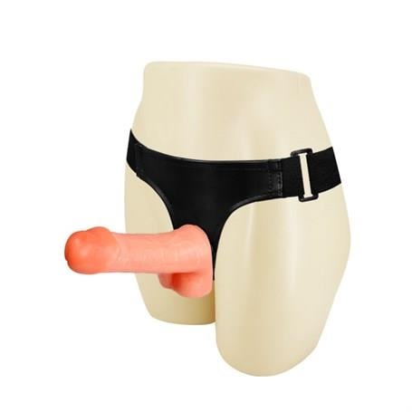 Belden Bağlamalı Penisler19 cm Testisli Belden Bağlamalı PenisLilituShop