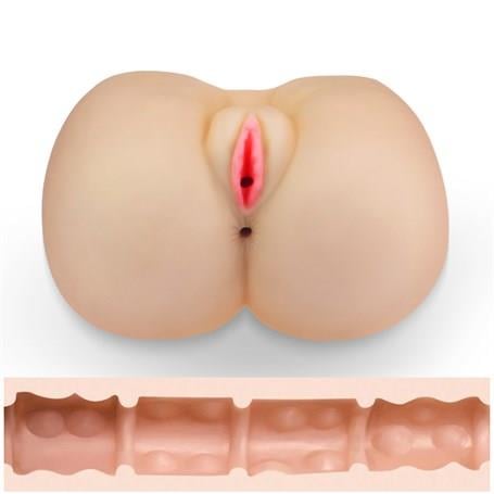 Vajina Ve Mastürbatör2 İşlevli 3D Realistik Kalça Suni Vajina AnüsLilituShop