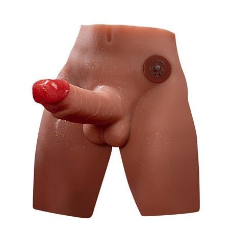 Kalça ve Yarım Vücut Masturbatör2 İşlevli Gerçekçi Ölçülerde Realistik İleri Geri Hareketli 17 cm Penisli Anal Girişli Erkek Vücut - JasonLilituShop
