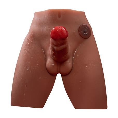 Kalça ve Yarım Vücut Masturbatör2 İşlevli Gerçekçi Ölçülerde Realistik İleri Geri Hareketli 17 cm Penisli Anal Girişli Erkek Vücut - JasonLilituShop